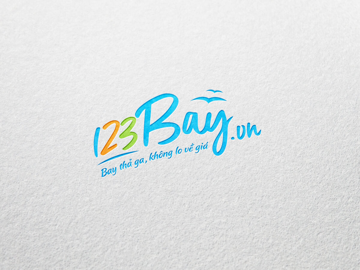 Thiết kế nhận diện thương hiệu 123 Bay tại TP HCM